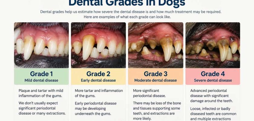 Dental Grades Mean in Dogs